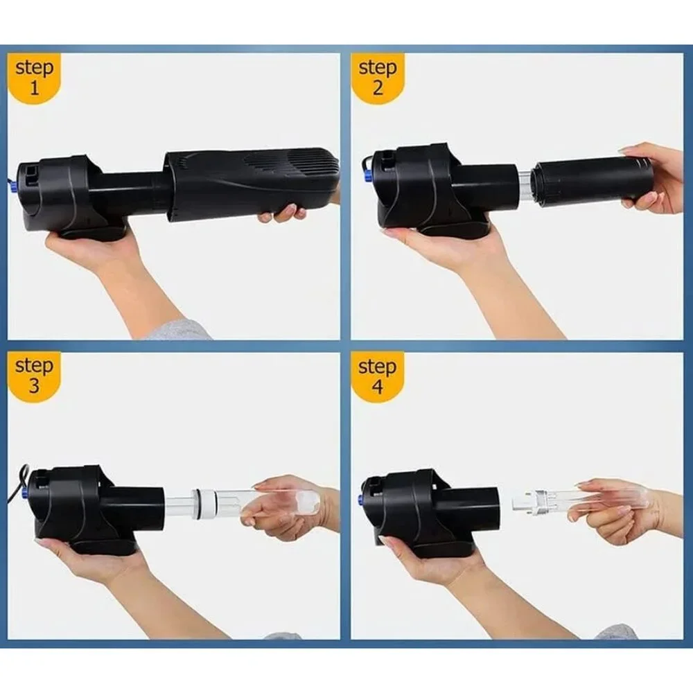 JUP-01 Aquarium Submersible Pump with Built-In 9W Sterilizer